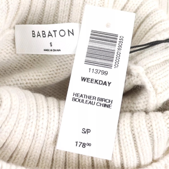 Babaton Weekday Turtleneck Merino wool turtleneck sweater - Picture 3 of 5